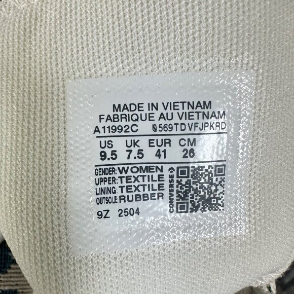 ✨Converse Chuck Taylor Lift Platform 9.5 Women Sneakers Flowers Tapestry A11992C - Picture 11 of 11